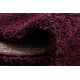 LUXUS shaggy tapijt aubergine 08, paars