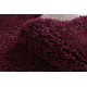LUXUS pörröinen matto munakoiso 08, violetti