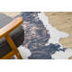 SAMPLE Cow Hide Carpet, Artificial Cowhide, Cow grey / white