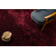 RHAPSODY 306 koberec huňatý bordový / hnedý