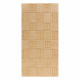 TEXTURE tæppe, strukturelle, geometriske vævekasser 07 beige