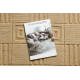 TEXTURE Teppich, strukturell, geometrisch Loom Boxes 07 beige