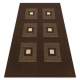 Килим MARS 1032 квадратчета шоколад / крем