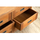 SHEESHAM SM 07 chest of drawers brown