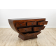 SHEESHAM crescent RD-072 chest of drawers brown