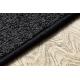 Teppichboden SANTA FE schwarz 98 eben, glatt, einfarbig