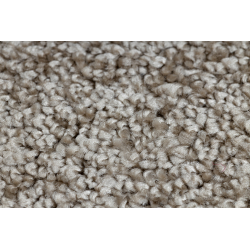 Fitted carpet SANTA FE beige 33 plain, flat, one colour