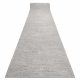 Alfombra de pasillo TULS 51248 estructural, mezcla gris 80 cm