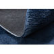 Moderns veļas paklājs LINDO aplis tumši zils, pretslīdošs, pinkains