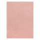 Modern washing carpet LINDO pink, anti-slip, shaggy