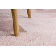 Moderný umývací koberec LINDO ružová, protišmykový, huňatý