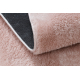 Moderni pesumatto LINDO vaaleanpunainen, liukumaton, takkuinen