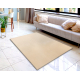 Modern washing carpet LINDO beige, anti-slip, shaggy