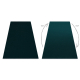 Moderns veļas paklājs LINDO zaļš, pretslīdošs, pinkains
