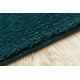 Modern was tapijt LINDO groen, antislip, shaggy