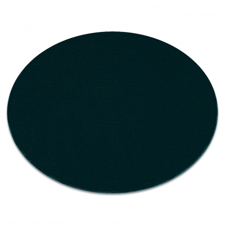 Модерни тепих за прање LINDO круг зелене, неклизајући, чупави
