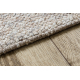CASABLANCA WASHABLE 71511060 teppe beige / grå - vaskbart, melange, loopet