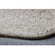 CASABLANCA WASHABLE 71511060 tapijt beige / grijs - wasbaar, gemêleerd, met lusjes