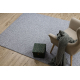 CASABLANCA WASHABLE 71511070 koberec šedý - omyvatelný, melanžový, smyčkový