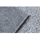 CASABLANCA WASHABLE 71511070 tæppe grå - vaskbart, melange, sløjfet