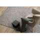 CASABLANCA WASHABLE 71511080 koberec béžový / hnědý - omyvatelný, melanžový, smyčkový