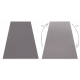 Moderní mycí koberec LINDO šedý, protiskluzový, huňatý