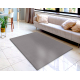 Modern mosható szőnyeg LINDO szürke, csúszásgátló, bozontos