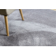 Moderný umývací koberec LINDO sivý, protišmykový, huňatý