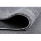 Moderní mycí koberec LINDO šedý, protiskluzový, huňatý