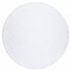 Alfombra de lavado moderna LINDO circulo blanco, antideslizante, peluda