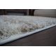 Shaggy szőnyegpadló szőnyeg LONG 5cm - 3383 elefántcsont bézs