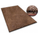 Fitted carpet SHAGGY 5cm brown