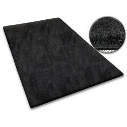 Teppichboden SHAGGY 5cm schwarz