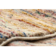 BERBER carpet MR4298 Beni Mrirt hand-woven from Morocco, Abstract - beige / orange
