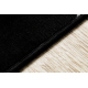 Juoksija EMERALD yksinomainen 7543 glamouria, tyylikäs geometrinen musta / hopea 80 cm