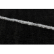 Αποκλειστικό EMERALD Δρομέας 7543 αίγλη, κομψό γεωμετρική μαύρο / χρυσός 100 cm