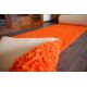 Montert teppe SHAGGY 5cm oransje