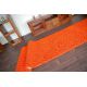 Podna obloga od tepiha čupavi 5cm naranča