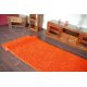 Shaggy szőnyegpadló szőnyeg 5cm narancs