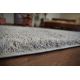 Shaggy szőnyegpadló szőnyeg 5cm szürke