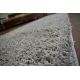 Passadeira carpete SHAGGY 5cm cinzento
