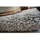 Fitted carpet SHAGGY 5cm grey
