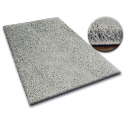 Paklāju segumi Shaggy 5cm pelēks