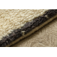 BERBER tapijt MR1801 Beni Mrirt handgeweven uit Marokko, Boho - beige / grijskleuring