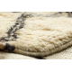 BERBER carpet MR1801 Beni Mrirt hand-woven from Morocco, Boho - beige / grey