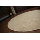 Teppich kreis MESSINA 035 cremig 