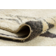 BERBER matta MR1801 Beni Mrirt handvävd från Marocko, Boho - beige / grå