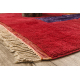 BERBER carpet MR4015 Beni Mrirt hand-woven from Morocco, Geometric - red / orange