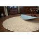 Teppich kreis MESSINA 035 cremig 