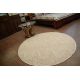 Teppich kreis MESSINA 035 cremig 